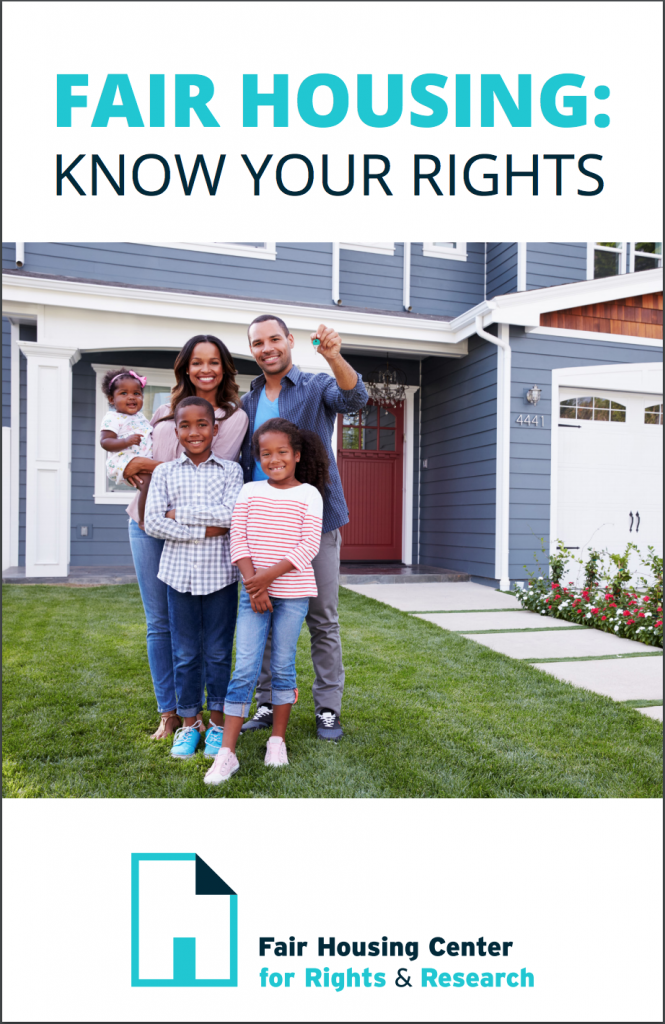 Know Your Fair Housing Rights - Fair Housing Center For Rights And Research