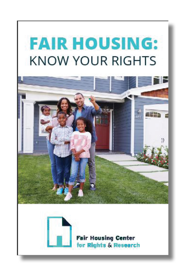 Fair Housing Overview - Fair Housing Center For Rights And Research