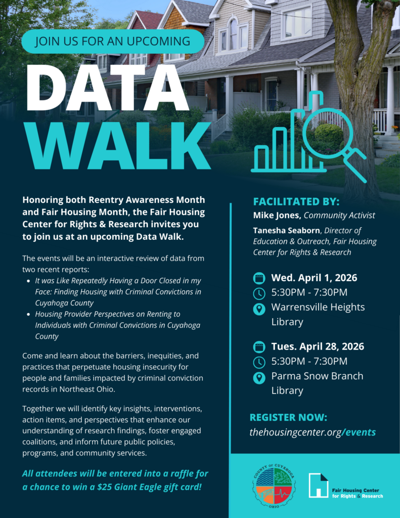 Data Walk Flyer